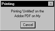 Printing Dialog